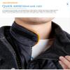 mjmoto Winter Thermal Neck Scarf - Motorcycle Face Mask and Windproof Cycling Balaclava for Men and Women - Waterproof Chest Neck Warmer with Full Face Coverage and Breathable Fabric (Black-Short) view 2