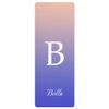 Custom Name Yoga Mat,Personalized Travel Yoga Exercise Mat,Non Slip,Perfect for Kids & Adults,Gradient Color B Series Style 16 view 1