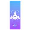 Custom Name Yoga Mat,Personalized Travel Yoga Exercise Mat,Non Slip,Perfect for Kids & Adults,Gradient Color A Series Style 15 view 1