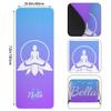 Custom Name Yoga Mat,Personalized Travel Yoga Exercise Mat,Non Slip,Perfect for Kids & Adults,Gradient Color A Series Style 15 view 2