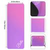 Custom Name Yoga Mat,Personalized Travel Yoga Exercise Mat,Non Slip,Perfect for Kids & Adults,Gradient Color E Series Style 8 view 2