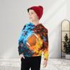 3D Football Novelty Boys Girls Hoodies, Long Sleeve Pullover Sweatshirt with Front Pocket for Kids Teens view 3