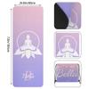Custom Name Yoga Mat,Personalized Travel Yoga Exercise Mat,Non Slip,Perfect for Kids & Adults,Gradient Color A Series Style 23 view 2