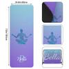 Custom Name Yoga Mat,Personalized Travel Yoga Exercise Mat,Non Slip,Perfect for Kids & Adults,Gradient Color A Series Style 13 view 2