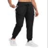 Willit Women's Joggers Lightweight Hiking Pants Quick Dry Travel Athletic Track Pants Zipper Pockets UPF 50+ Black 3XL view 1