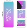 Custom Name Yoga Mat,Personalized Travel Yoga Exercise Mat,Non Slip,Perfect for Kids & Adults,Gradient Color D Series Style 9 view 2