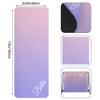 Custom Name Yoga Mat,Personalized Travel Yoga Exercise Mat,Non Slip,Perfect for Kids & Adults,Gradient Color E Series Style 2 view 2