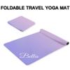 Custom Name Yoga Mat,Personalized Travel Yoga Exercise Mat,Non Slip,Perfect for Kids & Adults,Gradient Color E Series Style 2 view 3