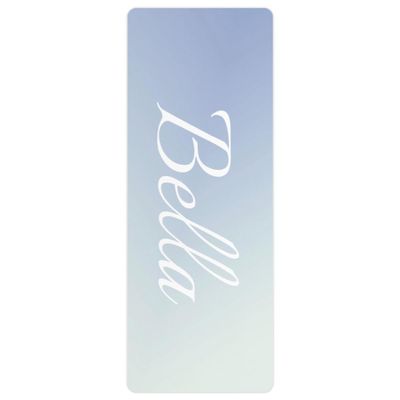 Custom Name Yoga Mat,Personalized Travel Yoga Exercise Mat,Non Slip,Perfect for Kids & Adults,Gradient Color D Series Style 5