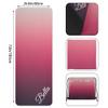 Custom Name Yoga Mat,Personalized Travel Yoga Exercise Mat,Non Slip,Perfect for Kids & Adults,Gradient Color E Series Style 18 view 2