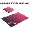 Custom Name Yoga Mat,Personalized Travel Yoga Exercise Mat,Non Slip,Perfect for Kids & Adults,Gradient Color E Series Style 18 view 3
