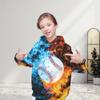 3D Baseball Novelty Boys Girls Hoodies, Long Sleeve Pullover Sweatshirt with Front Pocket for Kids Teens view 4
