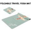Custom Name Yoga Mat,Personalized Travel Yoga Exercise Mat,Non Slip,Perfect for Kids & Adults,Dance Series Style 3 view 3