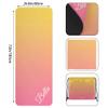 Custom Name Yoga Mat,Personalized Travel Yoga Exercise Mat,Non Slip,Perfect for Kids & Adults,Gradient Color E Series Style 21 view 2