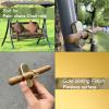 Magnetic Cigar Holder for Golf Cart, Sturdy Aluminum Cigar Holder,Fits 30-60 Ring, Ultimate Golf Accessory. view 2