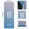 Custom Name Yoga Mat,Personalized Travel Yoga Exercise Mat,Non Slip,Perfect for Kids & Adults,Gradient Color B Series Style 6 view 2