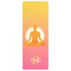 Custom Name Yoga Mat,Personalized Travel Yoga Exercise Mat,Non Slip,Perfect for Kids & Adults,Gradient Color A Series Style 4 view 1