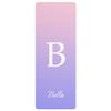 Custom Name Yoga Mat,Personalized Travel Yoga Exercise Mat,Non Slip,Perfect for Kids & Adults,Gradient Color B Series Style 2 view 1