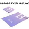 Custom Name Yoga Mat,Personalized Travel Yoga Exercise Mat,Non Slip,Perfect for Kids & Adults,Gradient Color B Series Style 2 view 3