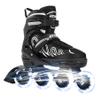ECOO Inline Skates for Girls and Boys Ages 5-8 8-12 Light up Wheels, Adjustable Size Roller Skates Blades Kids Adult Women Outdoor view 1