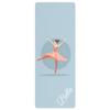 Custom Name Yoga Mat,Personalized Travel Yoga Exercise Mat,Non Slip,Perfect for Kids & Adults,Dance Series Style 1