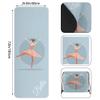 Custom Name Yoga Mat,Personalized Travel Yoga Exercise Mat,Non Slip,Perfect for Kids & Adults,Dance Series Style 1 view 2