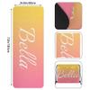 Custom Name Yoga Mat,Personalized Travel Yoga Exercise Mat,Non Slip,Perfect for Kids & Adults,Gradient Color D Series Style 21 view 2