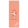 Custom Name Yoga Mat,Personalized Travel Yoga Exercise Mat,Non Slip,Perfect for Kids & Adults,Dance Series Style 18 view 1