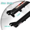 BUCKLOS 26inch MTB QR Crown Suspesion Fork & 44-56mm Black Headset & 11PCS Aluminium Alloy Spacers Black view 4
