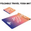 Custom Name Yoga Mat,Personalized Travel Yoga Exercise Mat,Non Slip,Perfect for Kids & Adults,Gradient Color F Series Style 11 view 3
