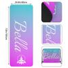 Custom Name Yoga Mat,Personalized Travel Yoga Exercise Mat,Non Slip,Perfect for Kids & Adults,Gradient Color F Series Style 16 view 2