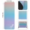 Custom Name Yoga Mat,Personalized Travel Yoga Exercise Mat,Non Slip,Perfect for Kids & Adults,Gradient Color E Series Style 24 view 2