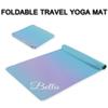 Custom Name Yoga Mat,Personalized Travel Yoga Exercise Mat,Non Slip,Perfect for Kids & Adults,Gradient Color E Series Style 24 view 3