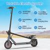 350W Electric Scooter for Adults, Foldable E Scooter with App Control, 19MPH Top Speed, 21 Miles Range, 8.5" Solid Tires, Dual Brakes (Drum + EBS), Phone Holder, 265 lbs Load view 2