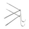 Bike 20 Lowrider Triple Square Twisted Continental Kit Chrome. view 1