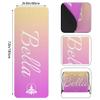 Custom Name Yoga Mat,Personalized Travel Yoga Exercise Mat,Non Slip,Perfect for Kids & Adults,Gradient Color F Series Style 2 view 2