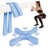 Multiple Resistance Bands Variable Pound 2PCS,2024 New Patent Exercise Bands Different Positions Have Different Resistance High Elasticity Blue B002 view 1