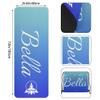 Custom Name Yoga Mat,Personalized Travel Yoga Exercise Mat,Non Slip,Perfect for Kids & Adults,Gradient Color F Series Style 14 view 2