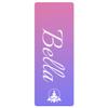 Custom Name Yoga Mat,Personalized Travel Yoga Exercise Mat,Non Slip,Perfect for Kids & Adults,Gradient Color F Series Style 12 view 1