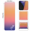 Custom Name Yoga Mat,Personalized Travel Yoga Exercise Mat,Non Slip,Perfect for Kids & Adults,Gradient Color E Series Style 14 view 2