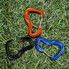 Travel Bird Heavy Duty Carabiner Clip Hook 8KN (1763 lbs), 3 PCS Ultra-Light Aluminum Caribeaners with Double Door D Ring Shape, for Hammock, Camping, Hiking, Backpacking, Dog Leash, Keychain Clip view 2