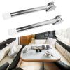 CFTGIW 1 Pair Seat Support Swing Leg for Foldable Boat Bench Stainless Steel Enhanced Stability Boat Seat Support Bracket Leg Boat Bench Seat Support Swing Leg view 3