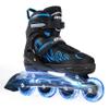 ECOO Inline Skates for Girls and Boys Ages 5-8 8-12 Light up Wheels, Adjustable Size Roller Skates Blades Kids Adult Women Outdoor view 1
