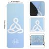 Custom Name Yoga Mat,Personalized Travel Yoga Exercise Mat,Non Slip,Perfect for Kids & Adults,Gradient Color A Series Style 22 view 2