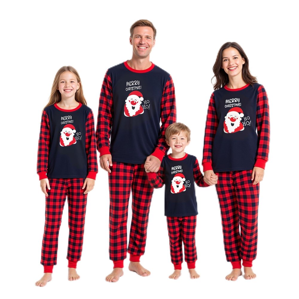 Tphon Family Christmas Pajamas Sets for Men Women PJS Sleepwear(XL)