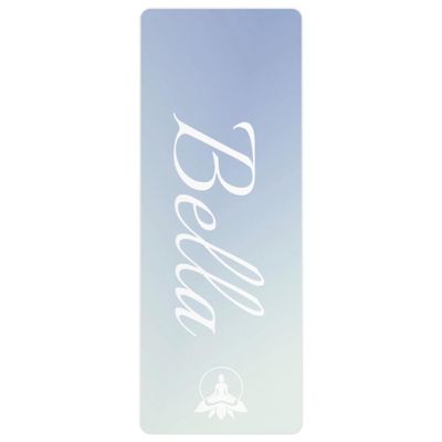 Custom Name Yoga Mat,Personalized Travel Yoga Exercise Mat,Non Slip,Perfect for Kids & Adults,Gradient Color F Series Style 20