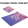 Custom Name Yoga Mat,Personalized Travel Yoga Exercise Mat,Non Slip,Perfect for Kids & Adults,Gradient Color D Series Style 15 view 3