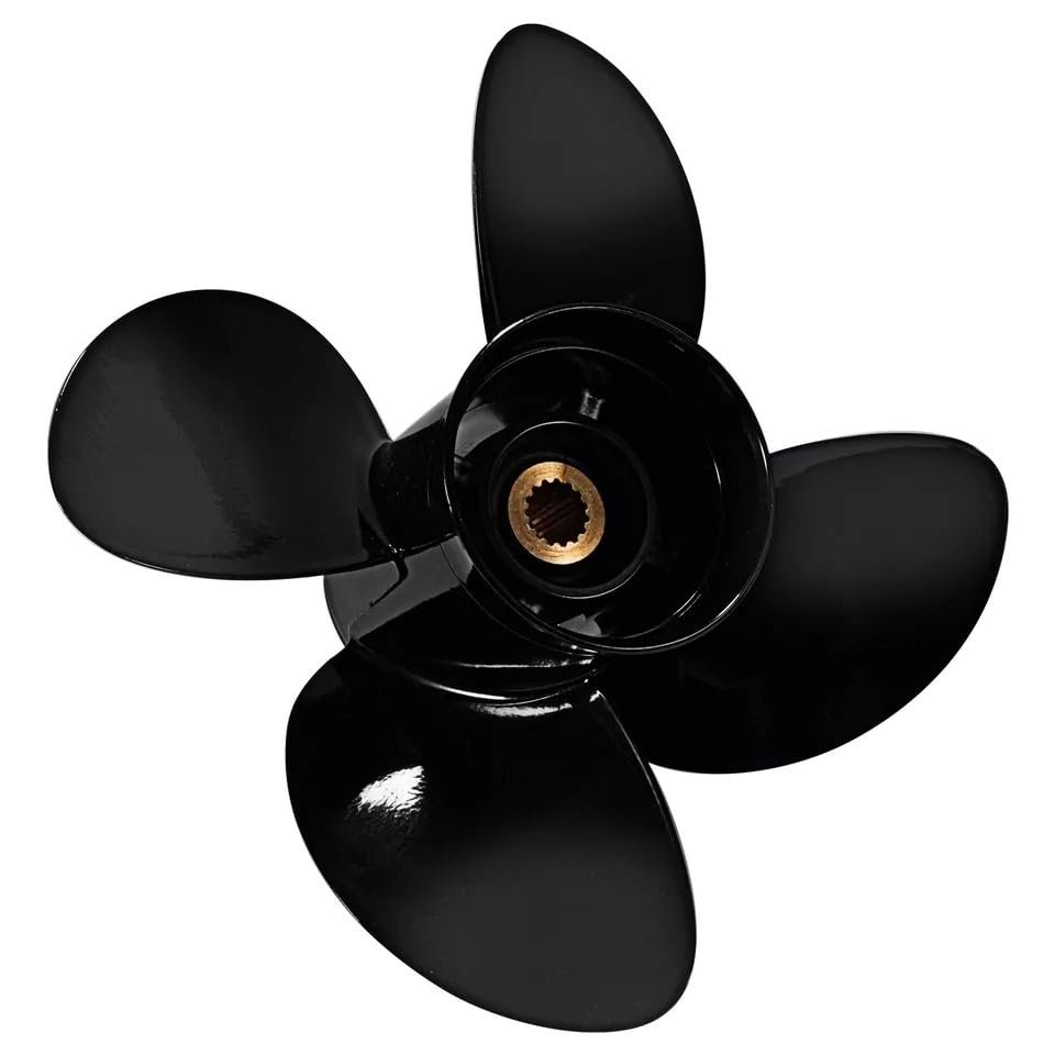CAPTAIN Propeller fit 15x13-4B Yamaha Outboard Engine 150hp 175hp 200hp 220hp 225hp 250hp 300hp, 4-Stroke or 2-Stroke, 15 Tooth Spline OEM Boat Propeller