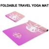 Custom Name Yoga Mat,Personalized Travel Yoga Exercise Mat,Non Slip,Perfect for Kids & Adults,Gradient Color A Series Style 2 view 3