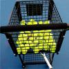 YXCUSAM Tennis Hopper Basket, Hanging Tennis Storage Basket Rack, Multi-Purpose Tennis Storage Basket for Courts, Gym view 4